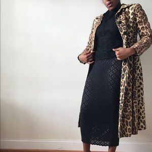 Leopard VINTAGE rain jacket